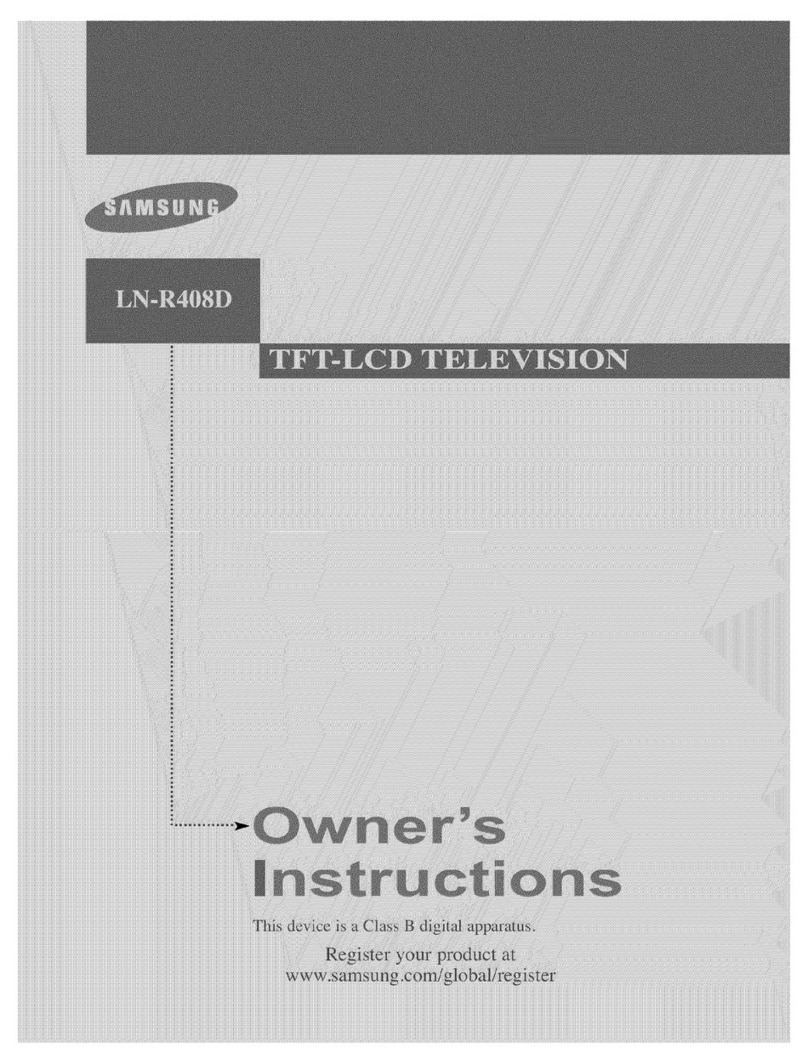 Samsung LN-R408D User manual