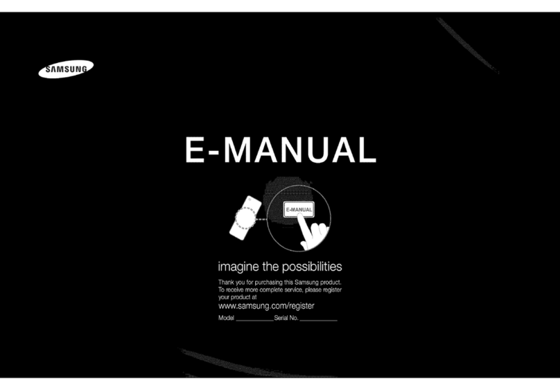 Samsung PN59D6500 E- Guide Samsung PN59D6500 E- Guide