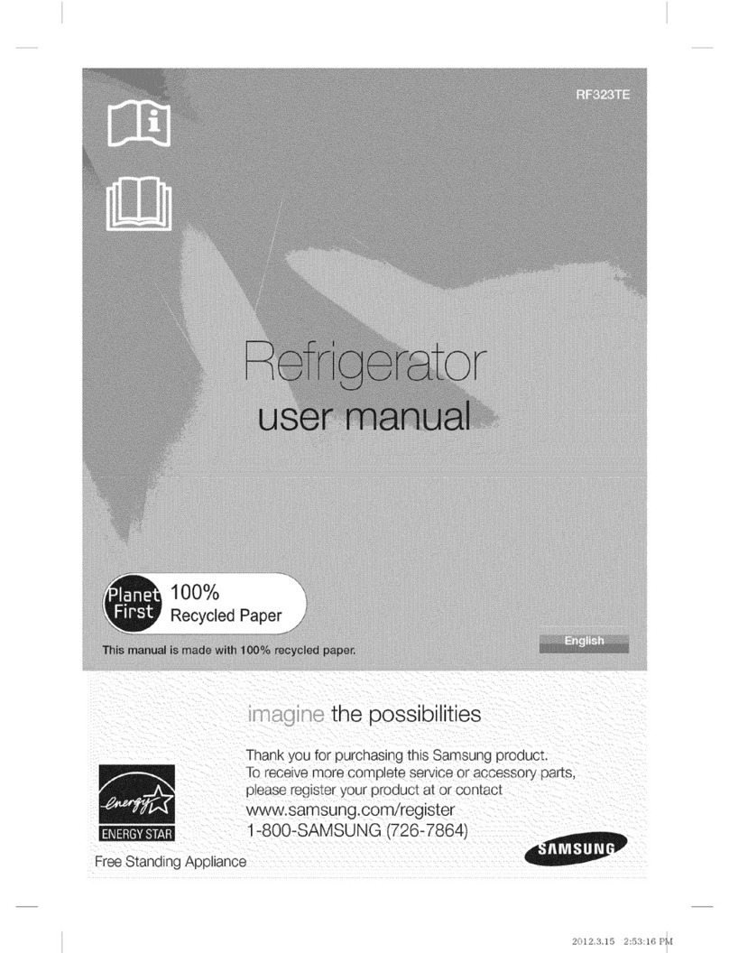 Samsung RF323TE User manual