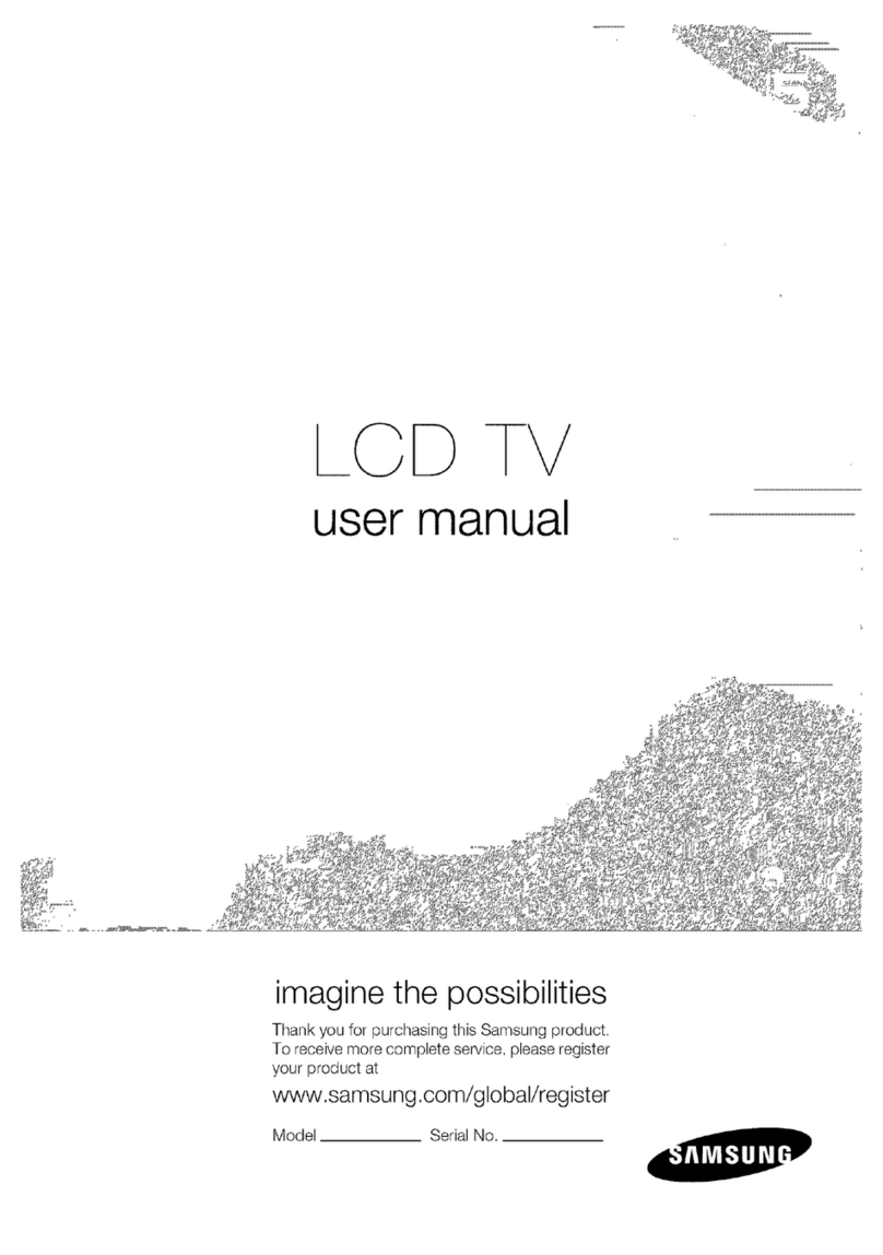 Samsung LN46A500T1FXZA User manual Samsung LN46A500T1FXZA User manual