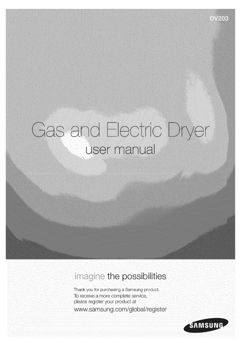 Samsung DV203 SERIES User manual