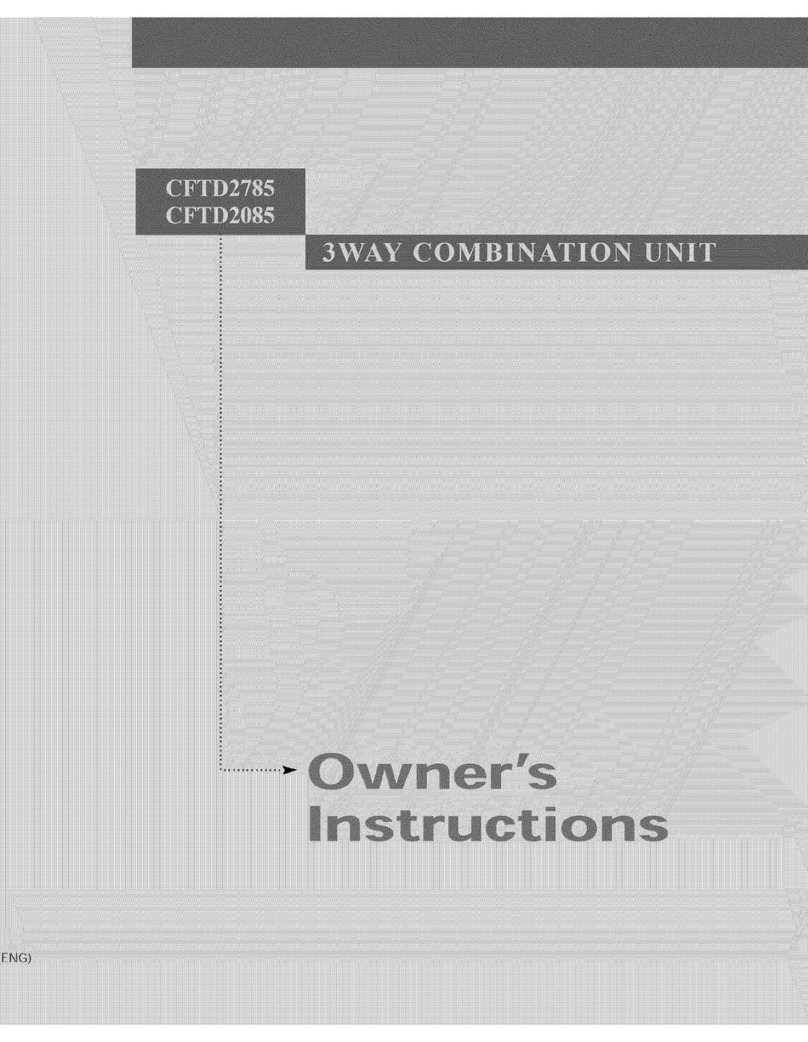 Samsung CFTD2085 Owner's instructions
