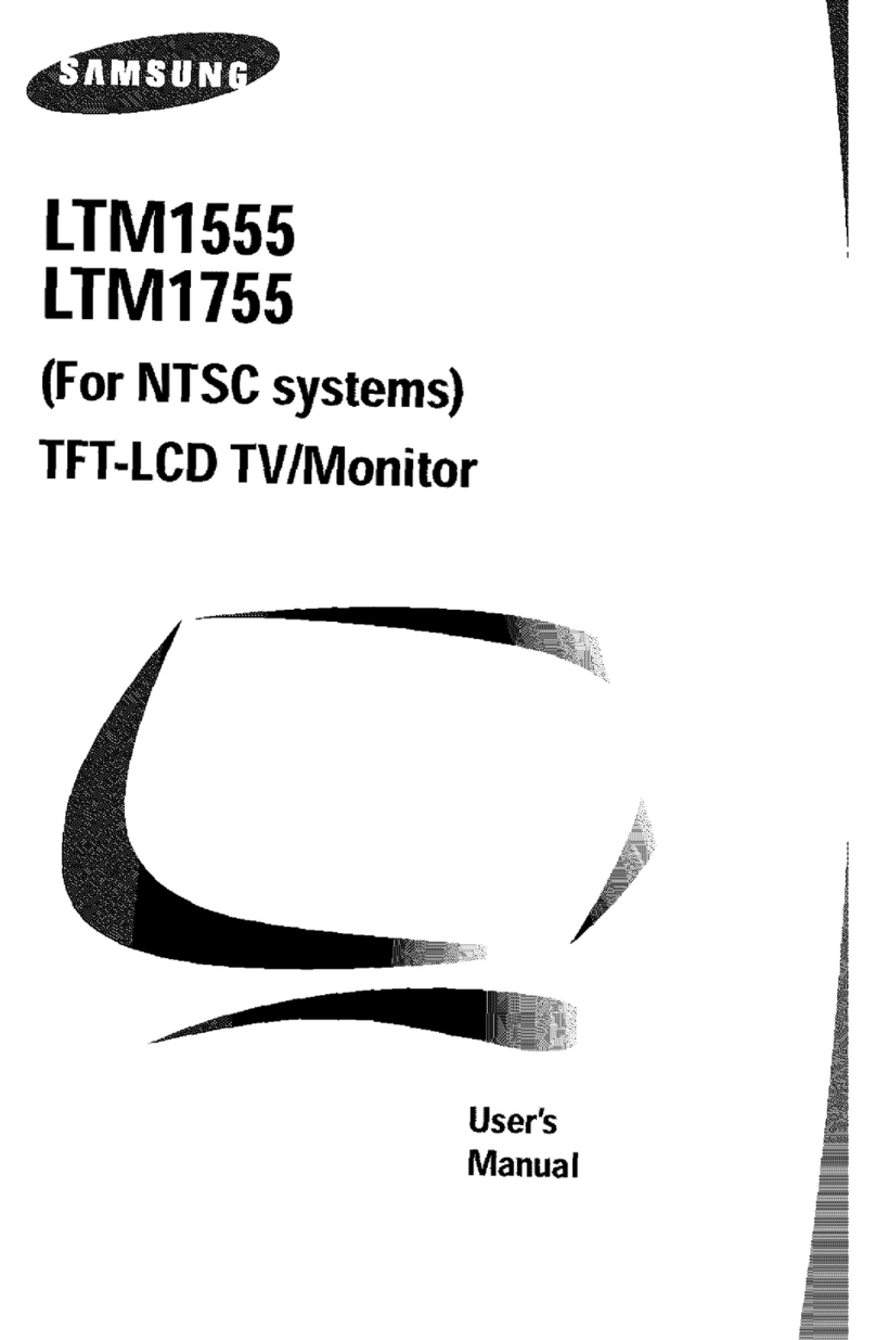 Samsung LTM1755 User manual Samsung LTM1755 User manual