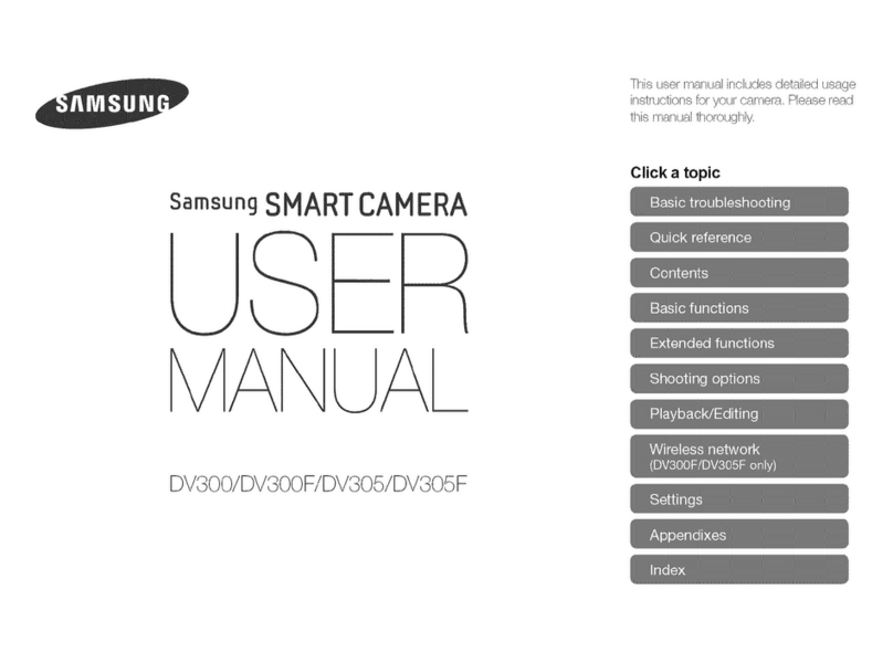 Samsung SMARTCAMERA DV300 user manual