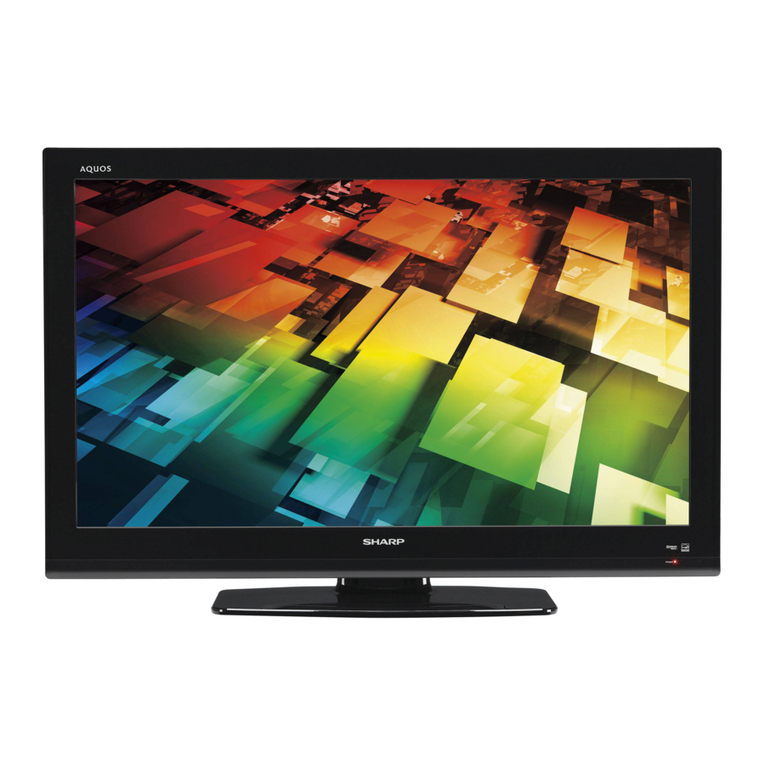 Sharp Aquos LC-32D59U User manual