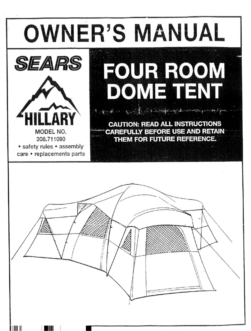Sears Hillary 308.711090 owner's manual
