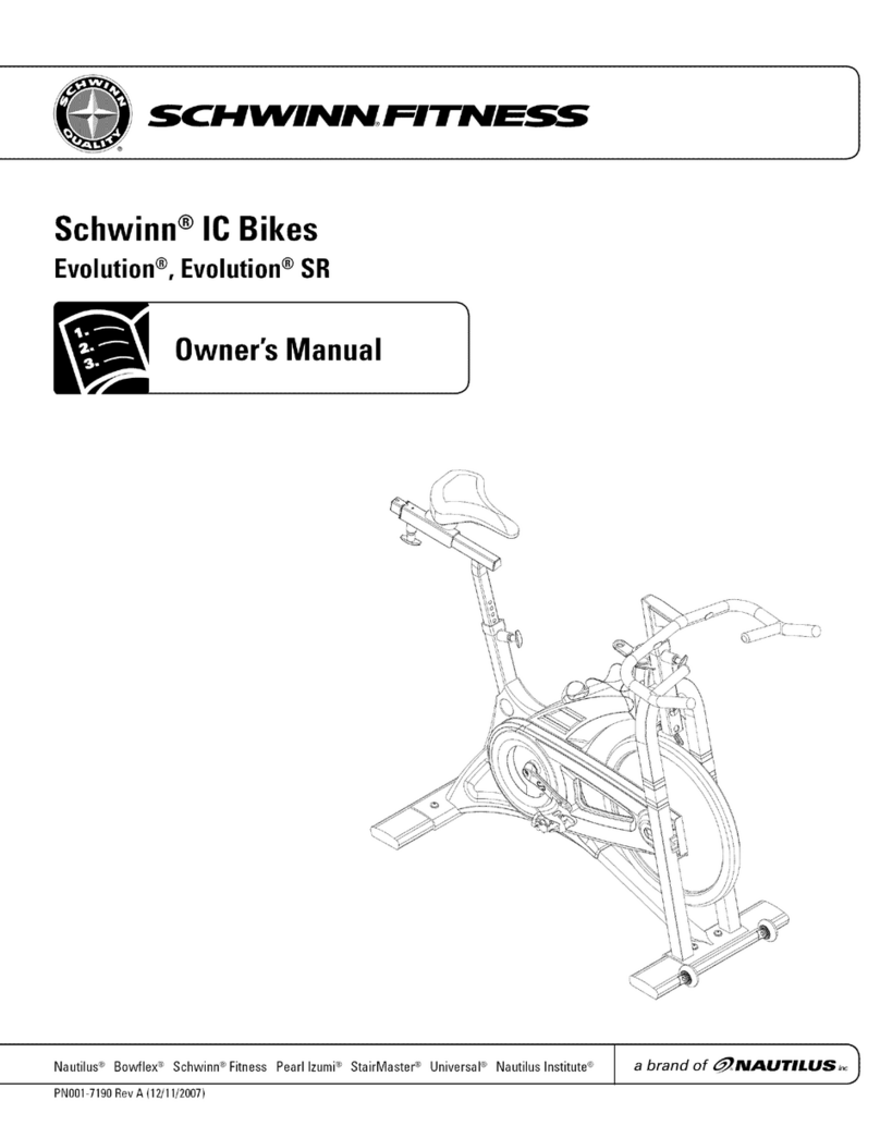 Schwinn IC Evolution owner's manual