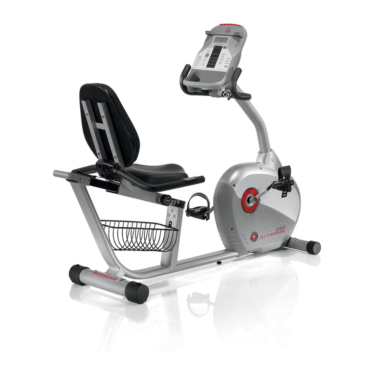 Schwinn 250 User manual