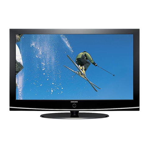 Samsung HPT4254 - 42" Plasma TV User manual