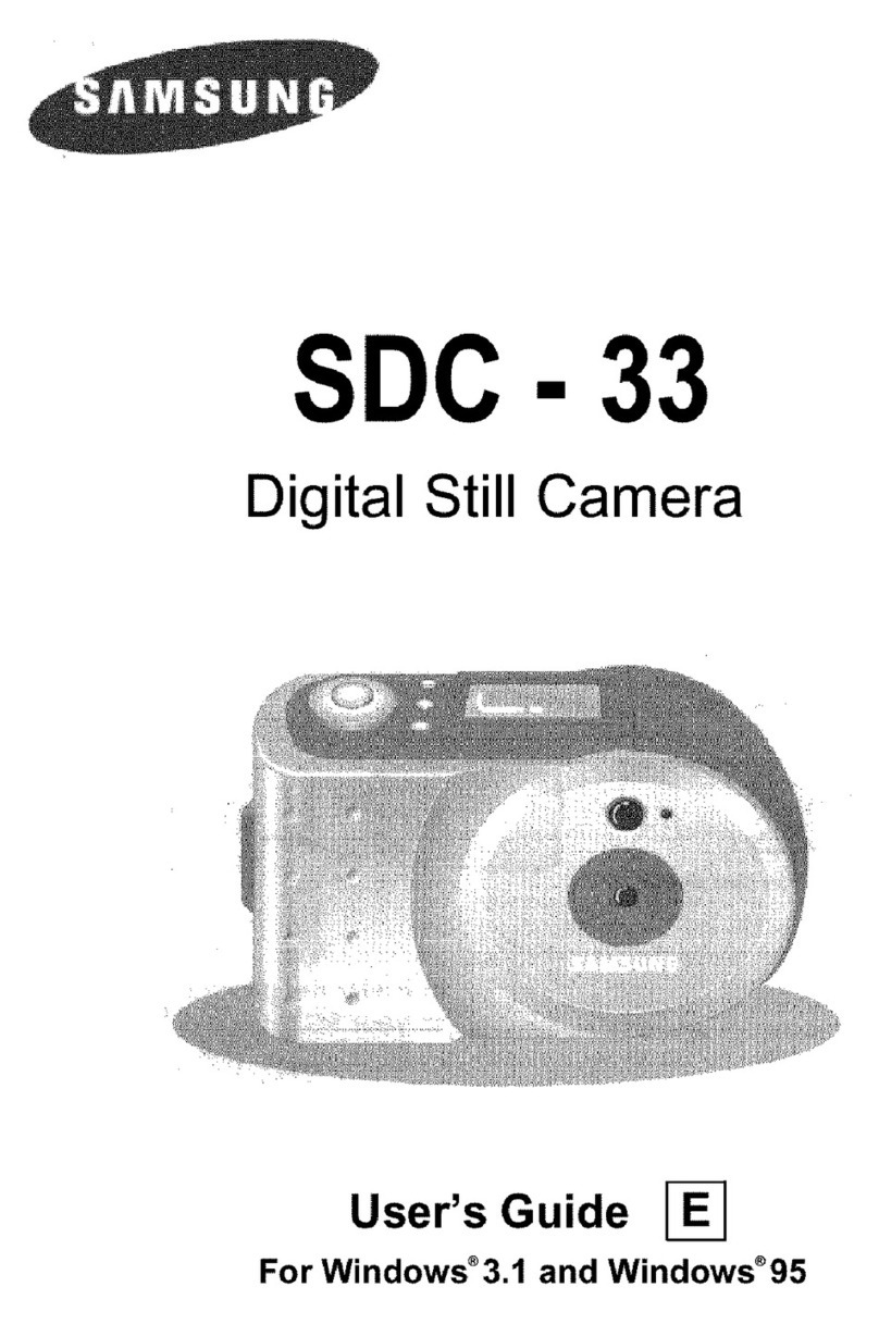 Samsung SDC-33 User manual Samsung SDC-33 User manual