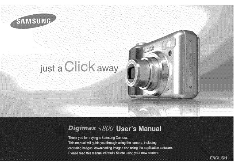Samsung Digimax S800 - Digital Camera - 8.1... User manual