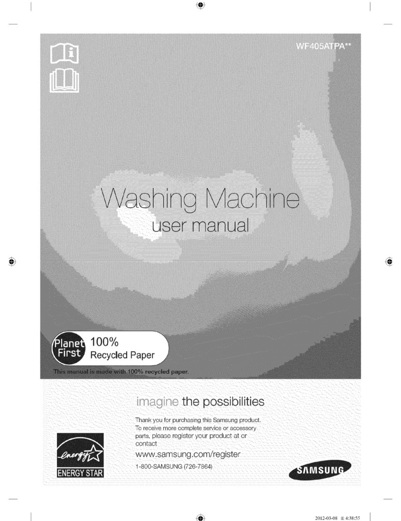 Samsung WF405ATPAWR/AA-0001 user manual