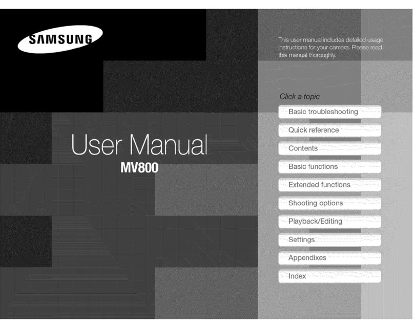Samsung SAMSUNG MV800 user manual