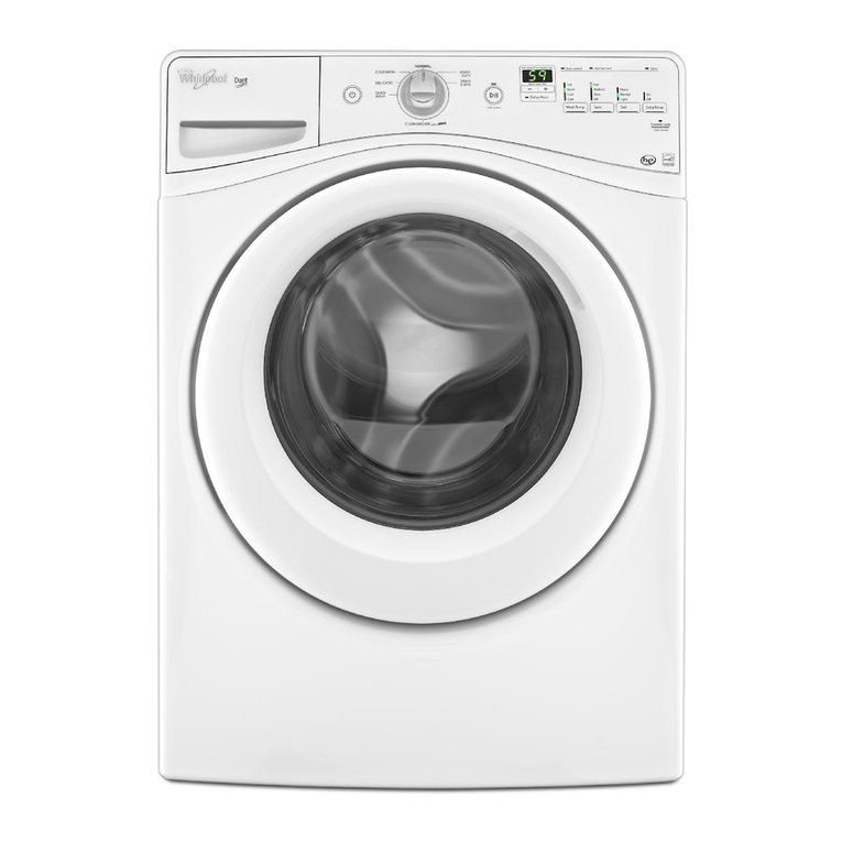 Whirlpool WFW80HEBW0 Use & care guide