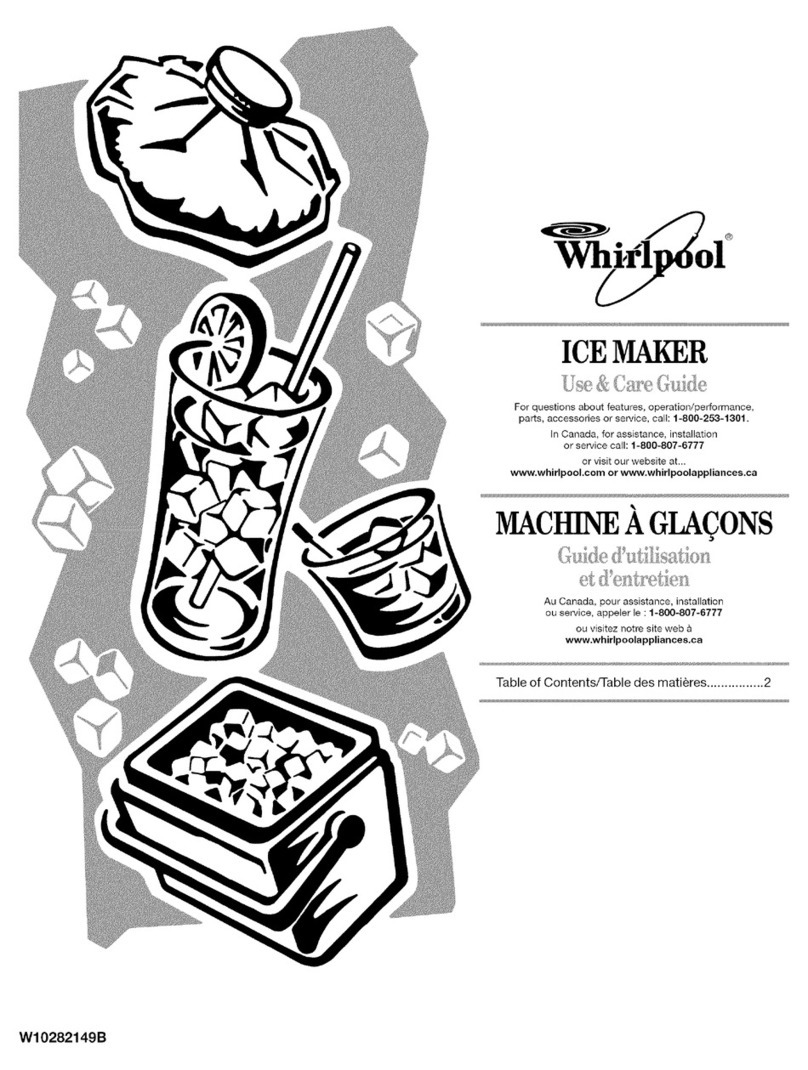 Whirlpool GI15NDXXS1 User manual