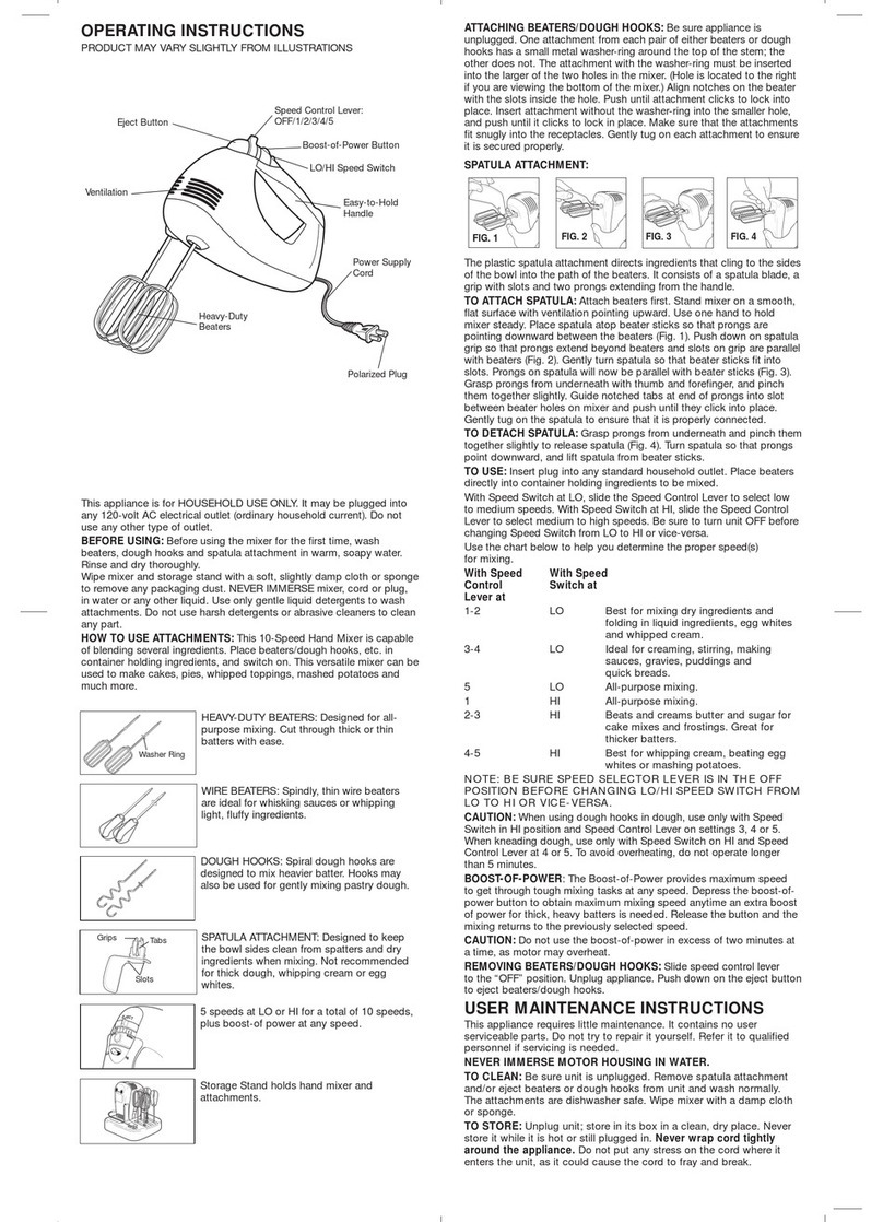 Admiral MXD-10 operating instructions
