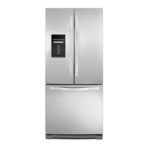 Whirlpool WRF560SEYB00 User manual Whirlpool WRF560SEYB00 User manual