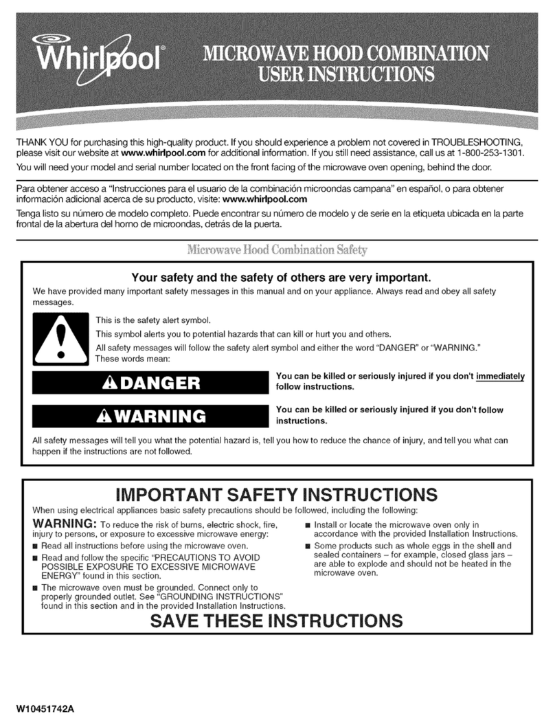 Whirlpool WMH53520AH0 User instructions