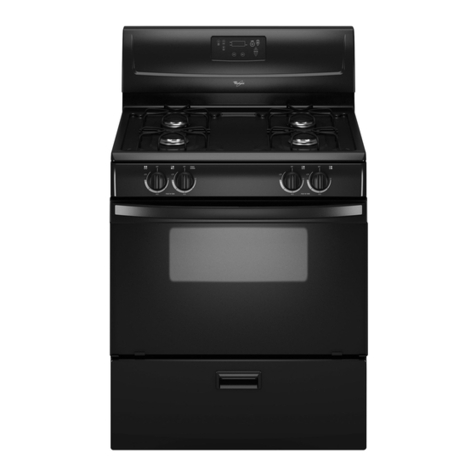 Whirlpool WGF114SVQ0 User manual