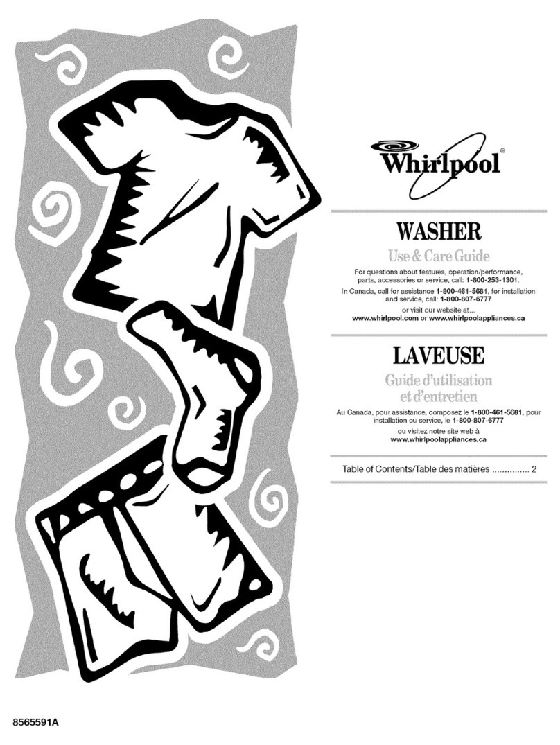 Whirlpool LHW0050PQ0 Use & care guide Whirlpool LHW0050PQ0 Use & care guide