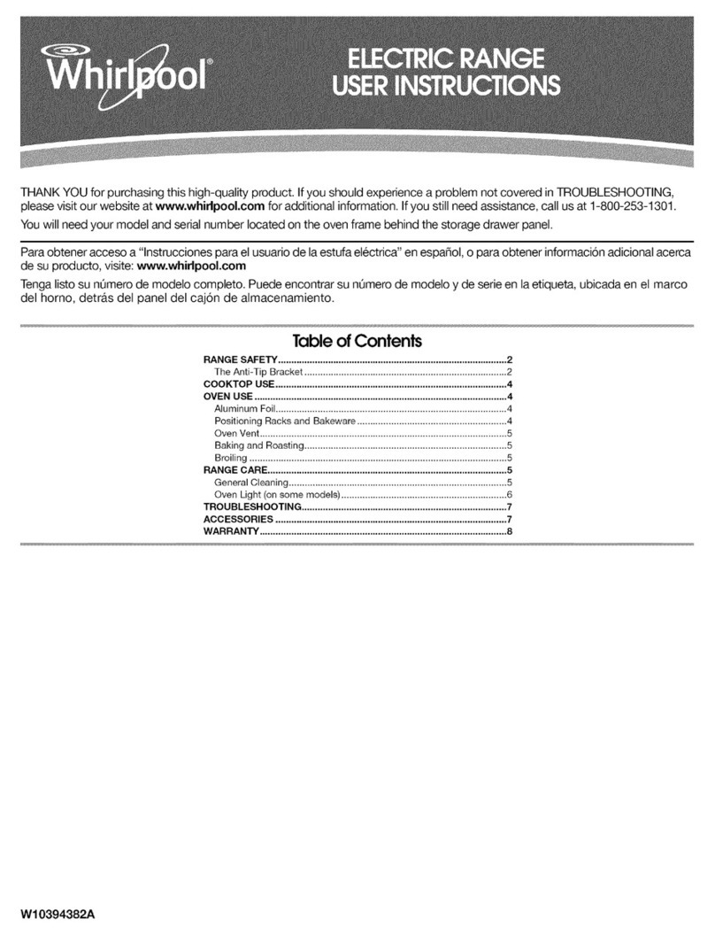 Whirlpool WFC110M0AW0 User instructions