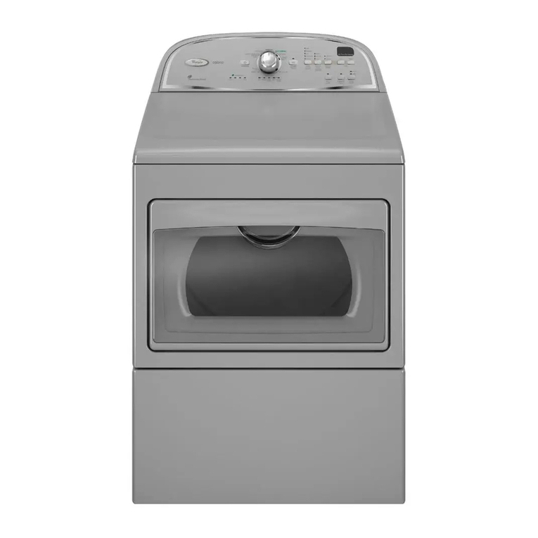 Whirlpool WED5600XW0 Use and care guide