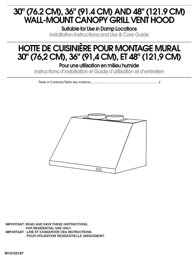 Whirlpool UXG7480VDS0 User manual
