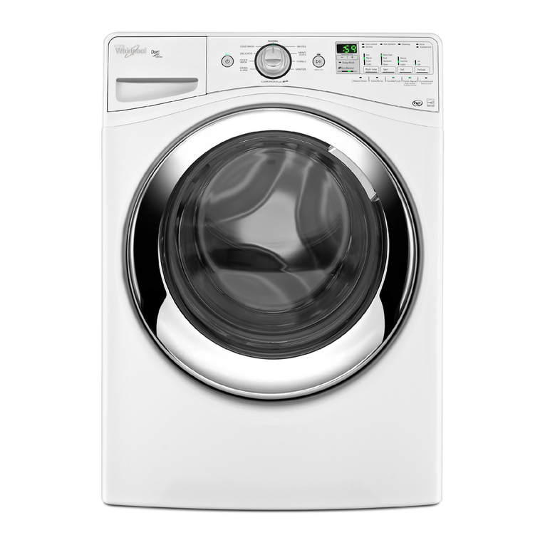 Whirlpool WFW86HEBC0 Use & care guide