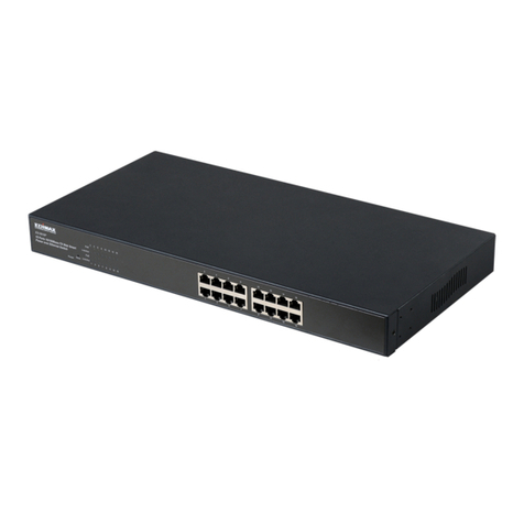 Edimax 16 Port Nway Fast Ethernet PoE Web Smart... user manual