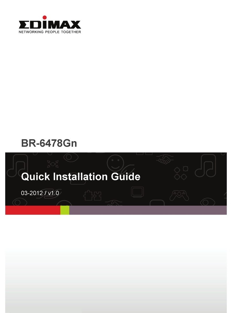 Edimax BR-6478Gn User manual Edimax BR-6478Gn User manual