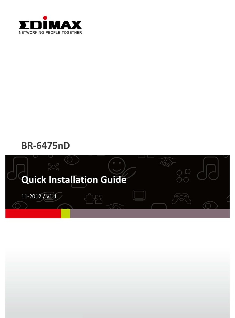 Edimax BR-6475nD User manual
