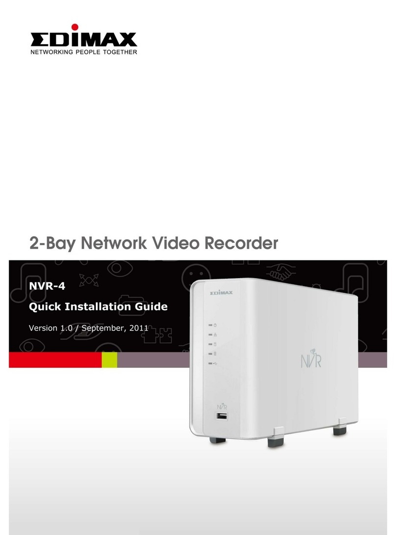 Edimax NVR-4 Quick installation guide