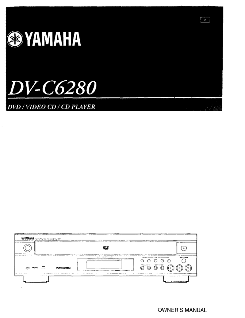 Yamaha DV-C6280 User manual