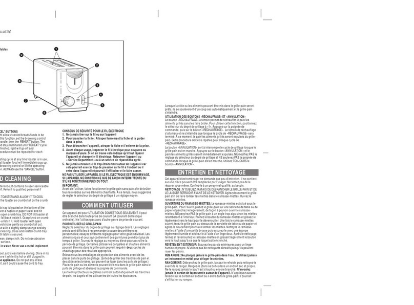 Windmere togo PT-9201WC Installation instructions