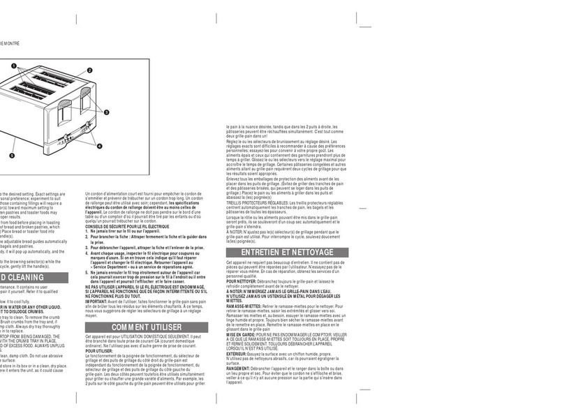 Windmere togo PT-9738D Installation instructions