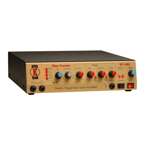 Eden WT-405 Time Traveler User manual