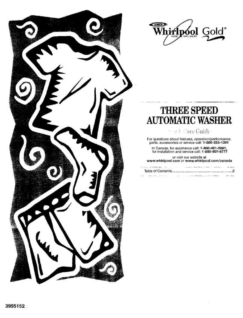 Whirlpool Cold GST9675JQ1 Use & care guide