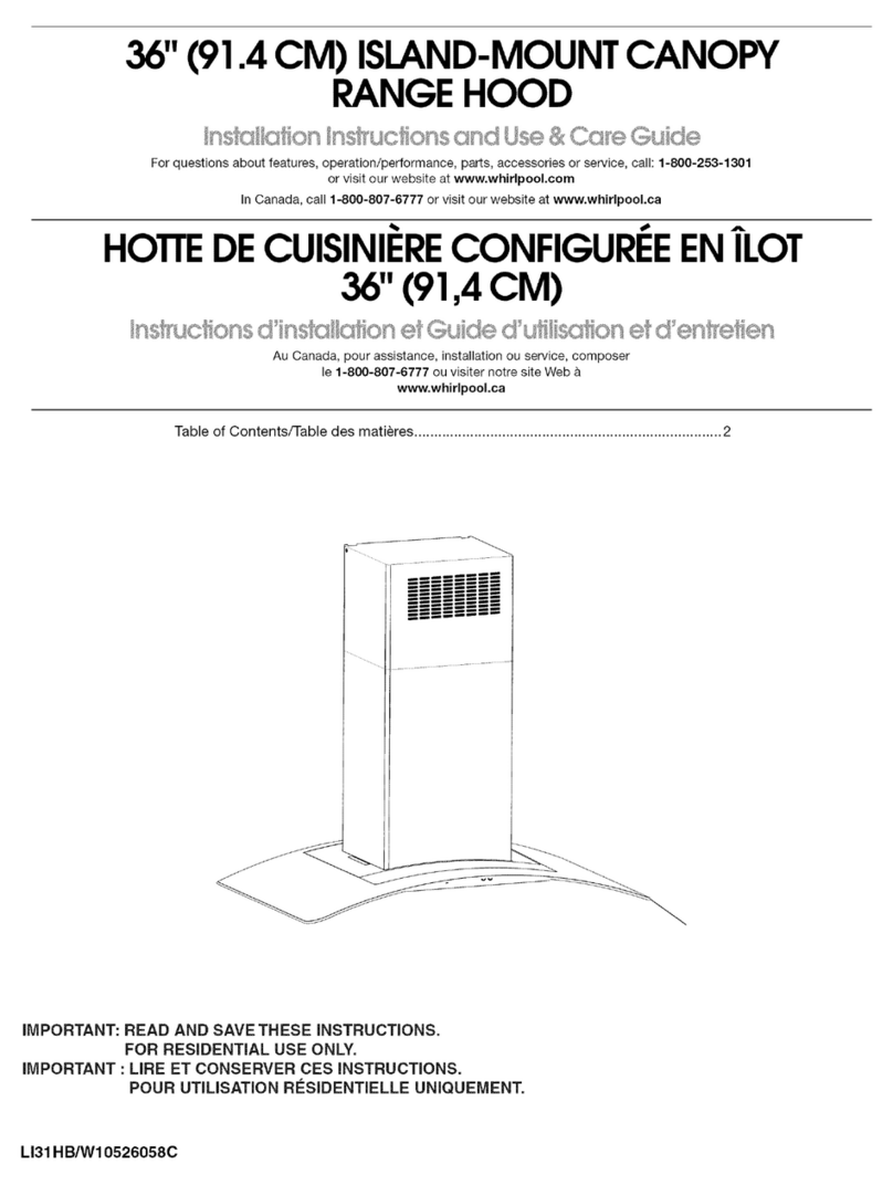 Whirlpool UXI6536BS0 Use & care guide Whirlpool UXI6536BS0 Use & care guide