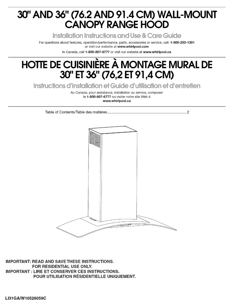 Whirlpool UXW6530BS0 Use & care guide