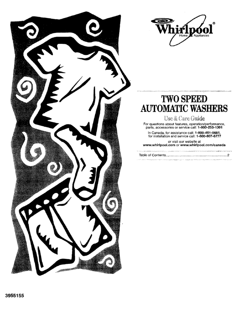 Whirlpool LSR8433KQ0 Use & care guide