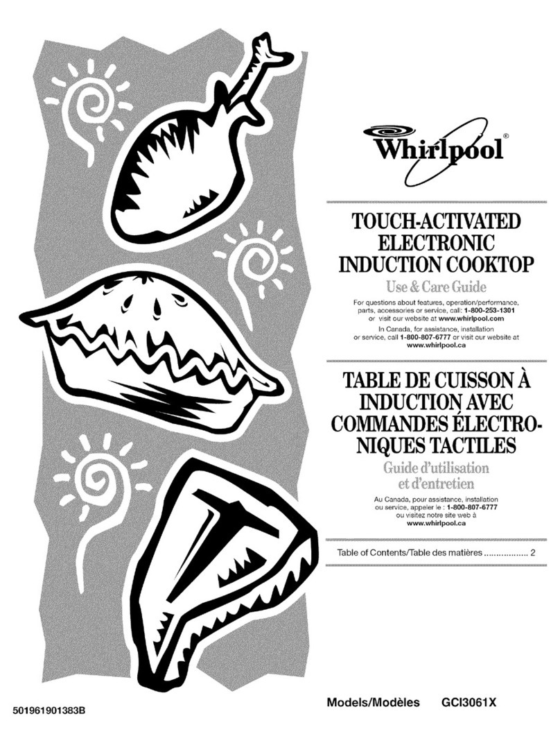 Whirlpool GCI3061X User manual