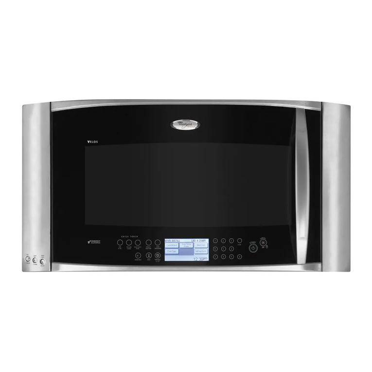 Whirlpool Velos GH7208XR Use & care guide