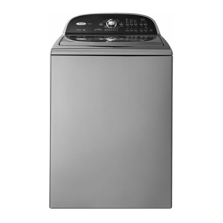 Whirlpool WTW5700XW3 Use and care guide