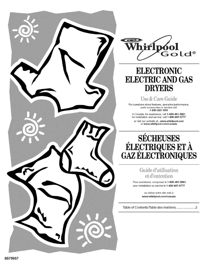 Whirlpool Gold GGW9868KL5 User manual
