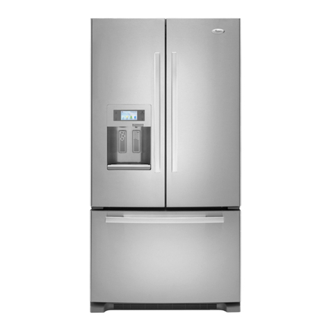 Whirlpool GI7FVCXWQ01 User instructions