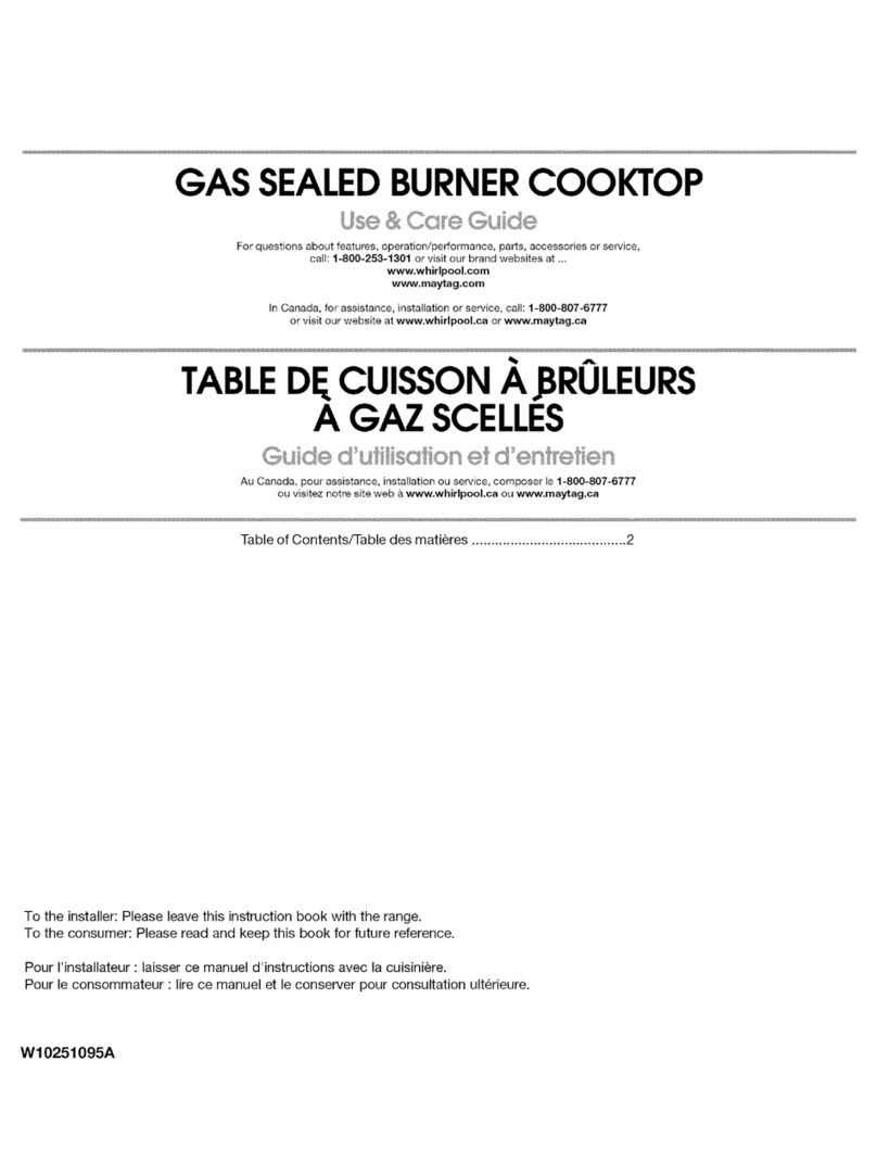 Whirlpool GLS3064RS02 Use & care guide
