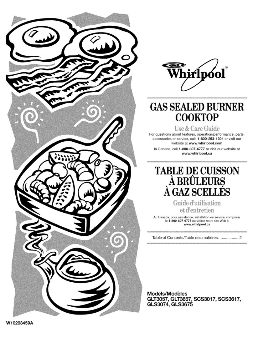 Whirlpool GLT3057 Use & care guide