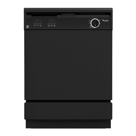 Whirlpool DU850SWPB4 User instructions