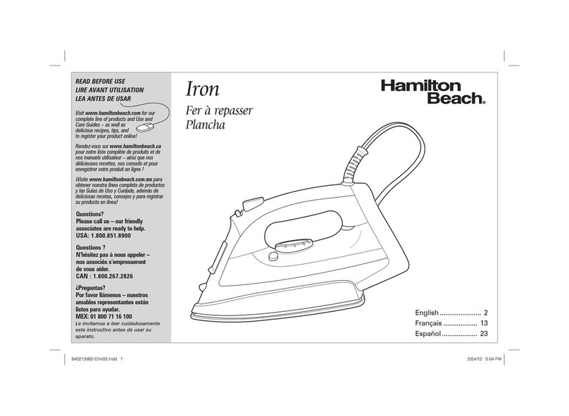 Hamilton Beach 14690 use & care