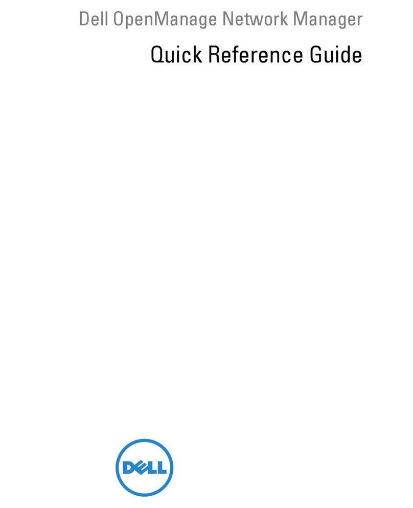 Dell OpenManage Network Manager Quick reference guide Dell OpenManage Network Manager Quick reference guide